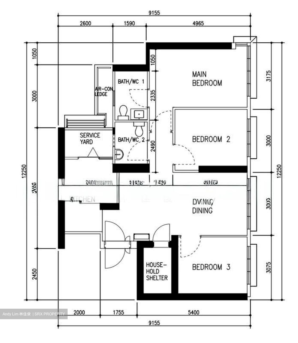 Blk 53 Forfar Heights (Queenstown), HDB 4 Rooms #543214211